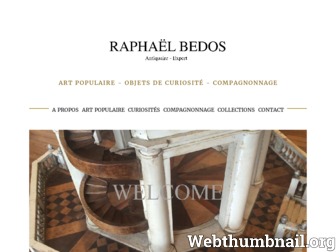 raphaelbedos.com website preview