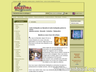 antiquites-balestra.com website preview