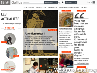 gallica.bnf.fr website preview
