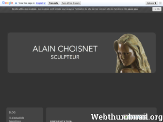 alainchoisnet.fr website preview