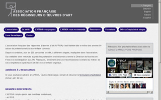afroa.fr website preview