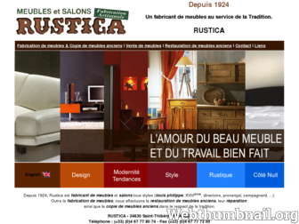 rustica-sa.com website preview