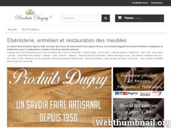 produits-dugay.fr website preview