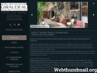 hotel-ventes-giraudeau-tours.fr website preview