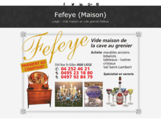 videmaisonsfefeyeliege.be website preview