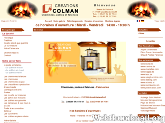 fr.colman-faienceries.com website preview