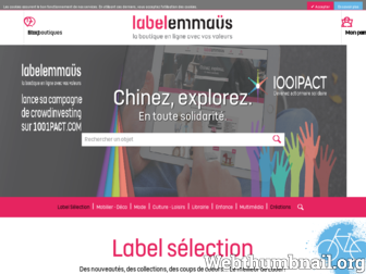 label-emmaus.co website preview