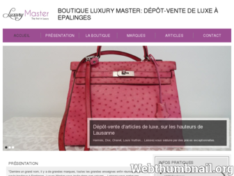 luxury-master.com website preview