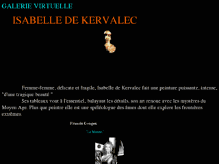 isabelle-de-kervalec.com website preview