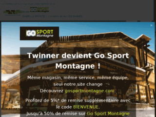 twinner-les-saisies.fr website preview