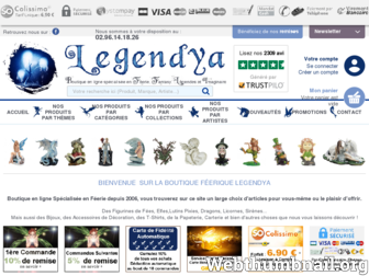 legendya.com website preview