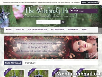 the-witching-hour.com website preview