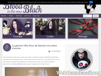 bloodisthenewblack.fr website preview