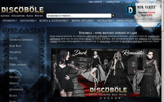newrock-vetement-gothique-metal.fr website preview