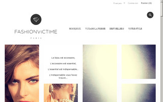 fashionvictime.fr website preview