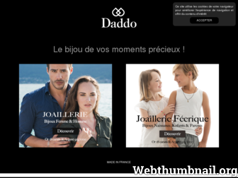 daddo.fr website preview