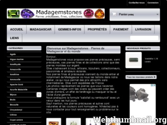 madagemstones.com website preview
