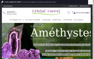 cristalforest.com website preview