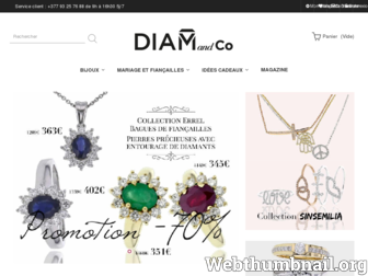 diam-and-co.com website preview