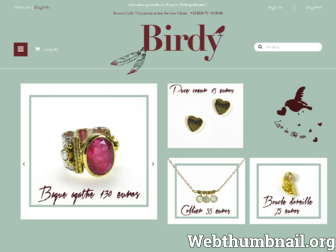 birdyboutique.fr website preview