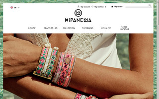 hipanema.com website preview