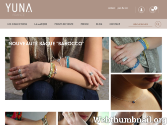yuna.fr website preview