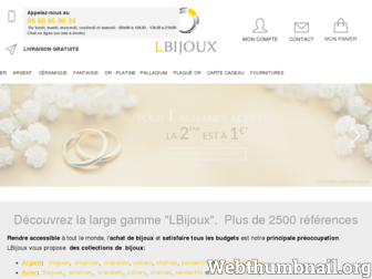 lbijoux.fr website preview