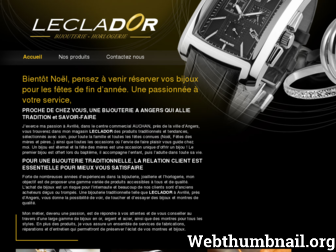 leclador.fr website preview