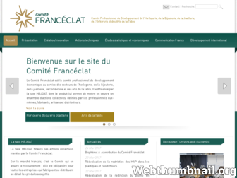 franceclat.fr website preview
