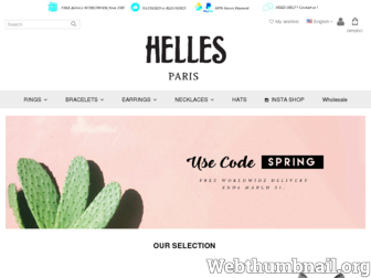 hellesbijoux.com website preview