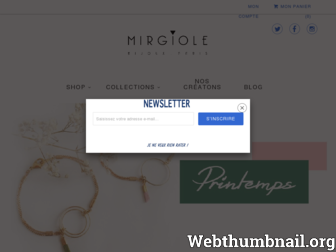 mirgiole.com website preview