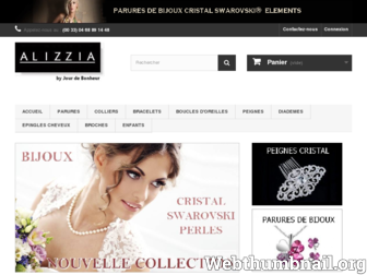 alizzia.com website preview
