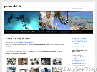 perle-tahiti.fr website preview