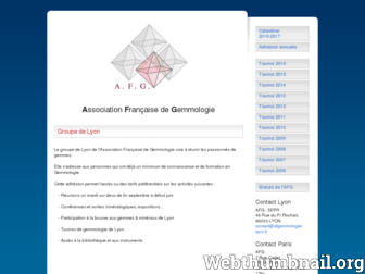 afgemmologie-lyon.fr website preview