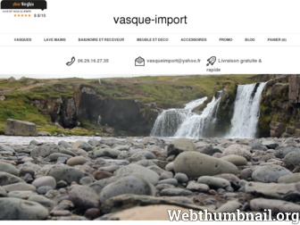 vasque-import.com website preview