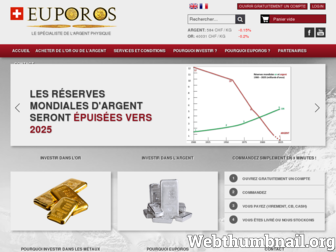 euporos.ch website preview