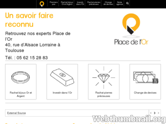 placedelor-toulouse.com website preview