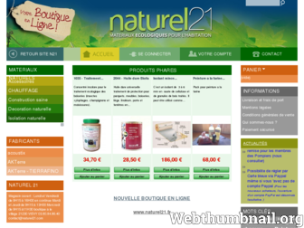 materiaux.ecologiques.naturel21.com website preview