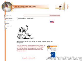 laboutiquedebacchus.fr website preview