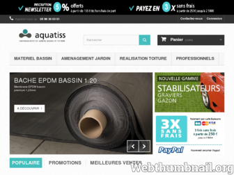 boutique.aquatiss.net website preview
