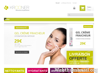 boutique-krooner.fr website preview