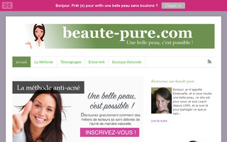 beaute-pure.com website preview