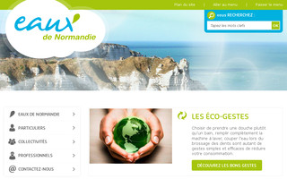 eaux-de-normandie.fr website preview