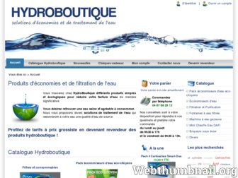 hydroboutique.com website preview