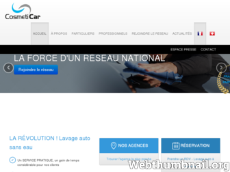 cosmeticar.fr website preview