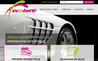 ecolave.fr website preview