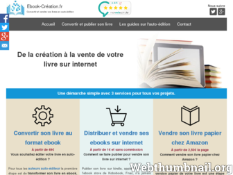 ebook-creation.fr website preview