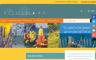 editions-equinoxe.com website preview