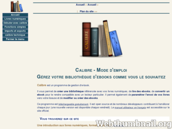 tutocalibre.free.fr website preview