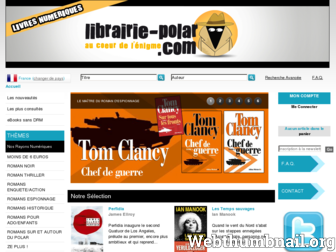 librairie-polar.numilog.com website preview